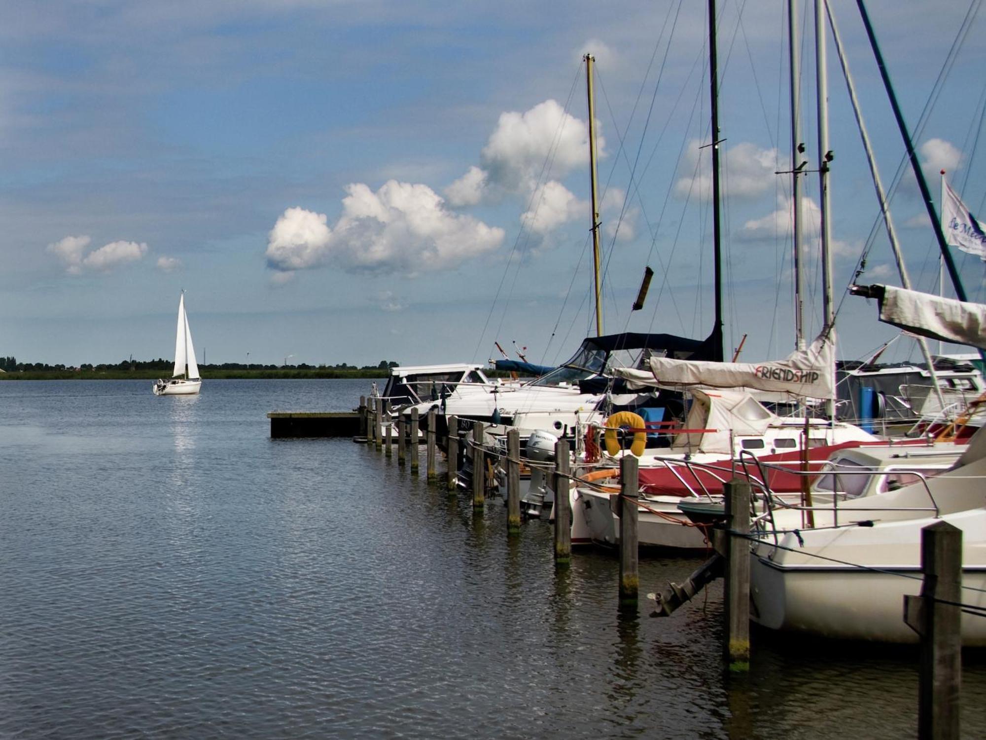 Modern Houseboat With Air Conditioning Located In Marina Uitgeest Buitenkant foto